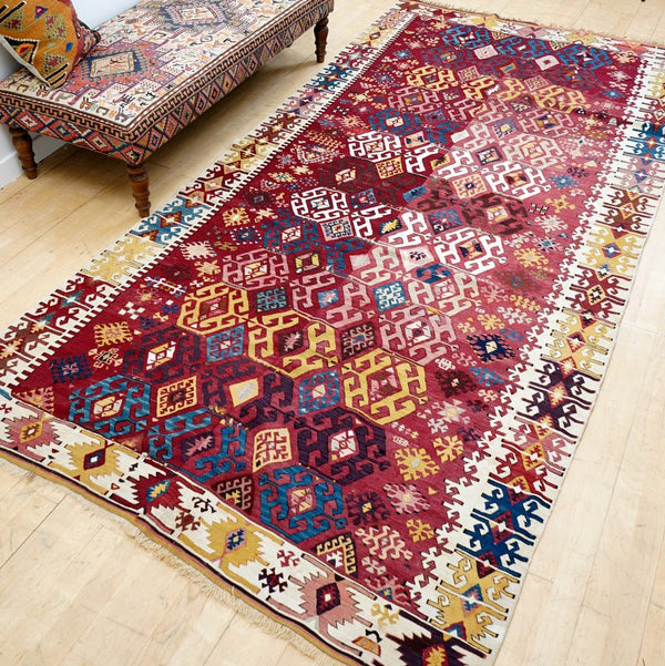 Konya Kilim, 333 x 161 cms